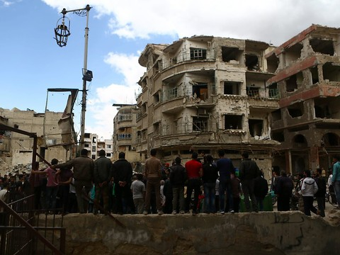 La Ghouta orientale bombardée 24h après l'annonce d'une trêve