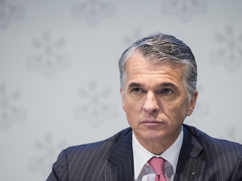 Sergio Ermotti, chef d'UBS, a vu sa rémunération baisser