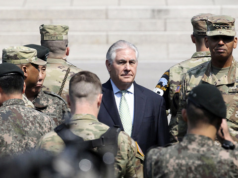 L'action militaire contre Pyongyang, une 