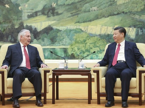 Xi Jinping et Tillerson prêts à travailler à un rapprochement