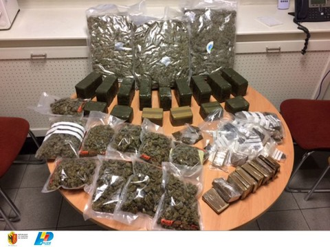 Plus de 22 kilos de haschich cachés dans un commerce genevois