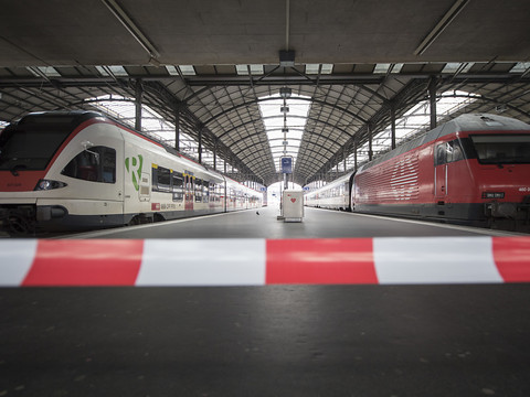 Le trafic des CFF reste paralysé à Lucerne jusqu'à nouvel avis