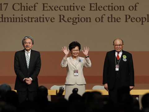 La favorite de Pékin désignée cheffe du gouvernement de Hong Kong