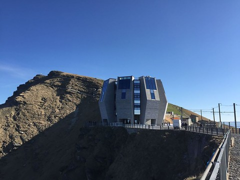 Inauguration du restaurant de Mario Botta au Monte Generoso
