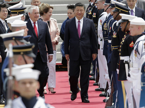 Arrivée en Floride du président chinois pour un sommet avec Trump
