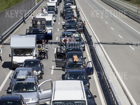 Les vacanciers ont dû s'armer de patience sur l'axe nord-sud