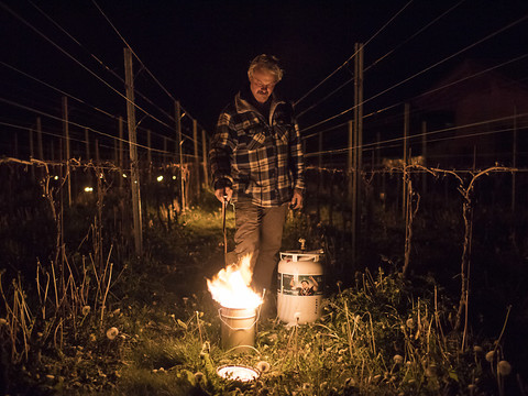 La nuit a à nouveau été très froide