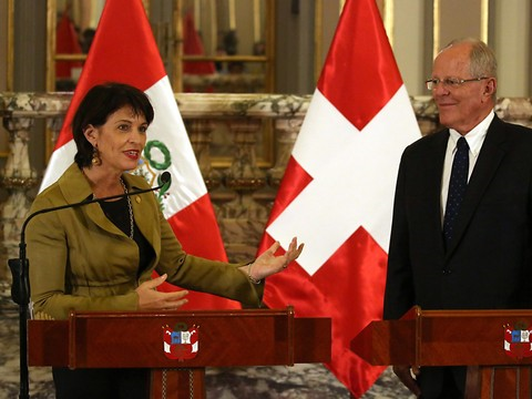 Suisse et Pérou veulent approfondir leurs relations - initiative sur l'