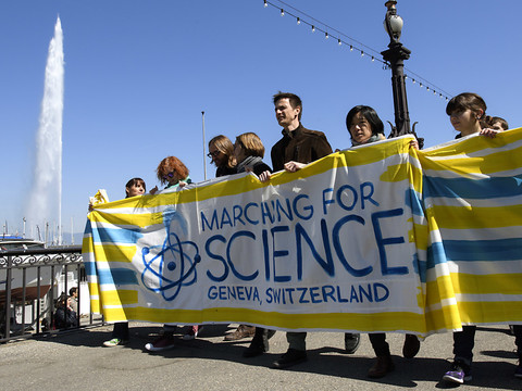 Des centaines de personnes se sont mobilisées pour la science