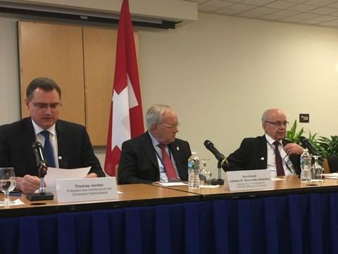Réunion du FMI et de la Banque mondiale: Ueli Maurer satisfait