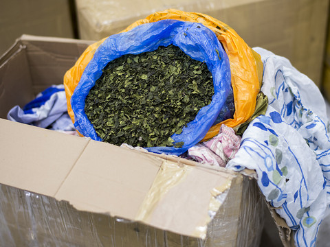 Près de 90 kilos de khat dans des bagages à Genève Aéroport