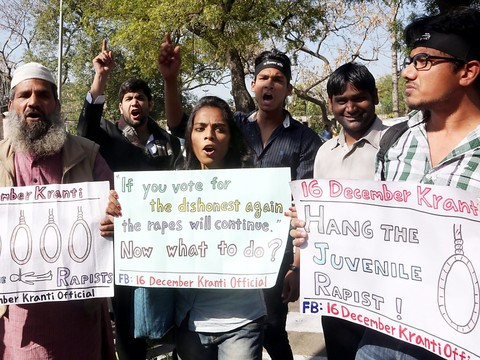 Viol collectif de New Delhi en 2012: peines de mort confirmées