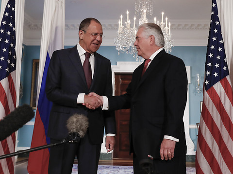 Sergueï Lavrov est arrivé à la Maison Blanche pour rencontrer Trump