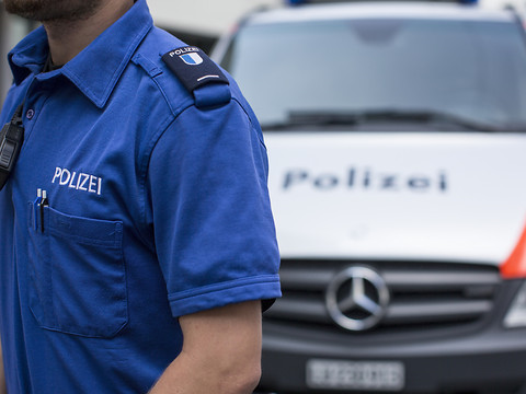 Importante intervention de police à Büron LU