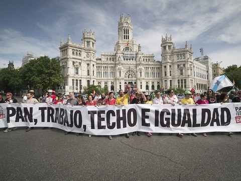 Manifestation massive à Madrid pour 