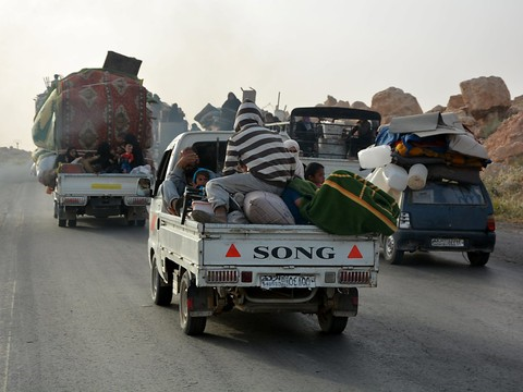 Près de 200'000 réfugiés ont quitté Raqqa, la capitale de l'EI