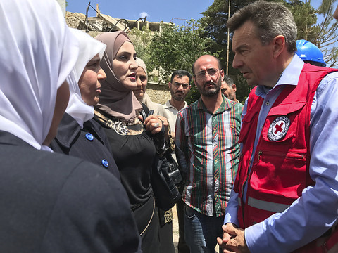 Le président du CICR observe une certaine détente en Syrie