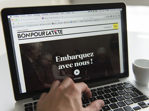 Bon pour la tête est en ligne