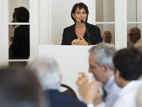 Doris Leuthard croit en la capacité des firmes suisses à s'adapter