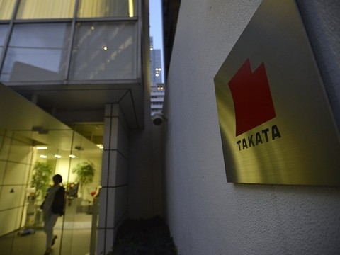 Takata, enlisé dans le scandale des airbags, dépose le bilan