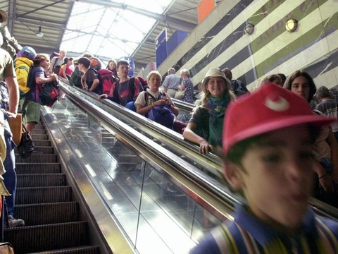 Trains pris d'assaut par 1,5 million d'élèves pour les courses d'école