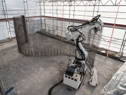 Première maison au monde construite par des robots à Dübendorf (ZH)