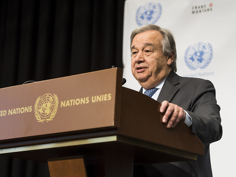 Chypre: Guterres pas menaçant malgré peu d'avancées à Crans-Montana