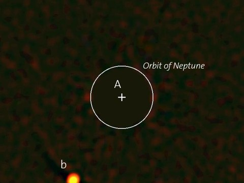 Une exoplanète découverte pour la première fois par SHPERE