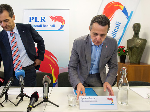 La présidence du PLR tessinois veut Ignazio Cassis comme candidat