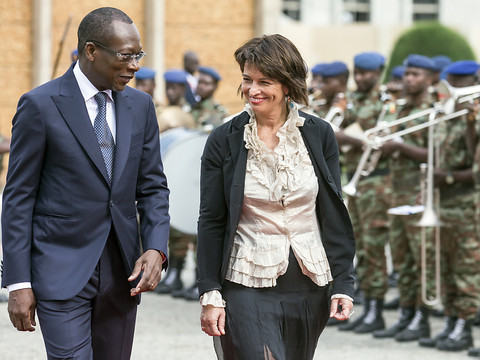 Doris Leuthard lance la stratégie de coopération pour le Bénin