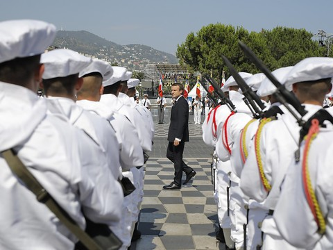 Macron à Nice: le 14 juillet 