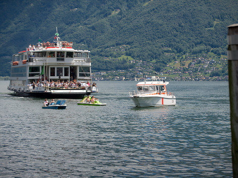 La navigation reprend sur le bassin suisse du Lac Majeur