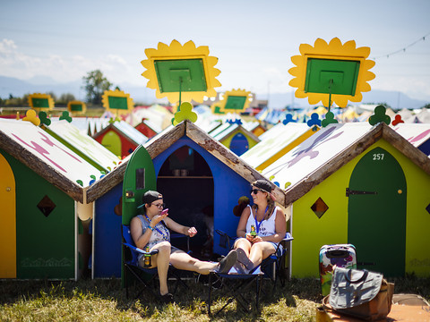 Un nouveau camping plus confortable à Paléo