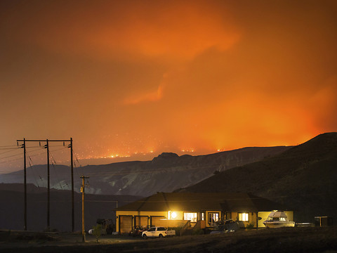 Pas de répit pour les incendies en Colombie-Britannique