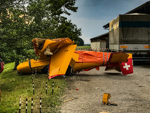 Crash à Pfäffikon (ZH): pilote et instructeur pas encore interrogés