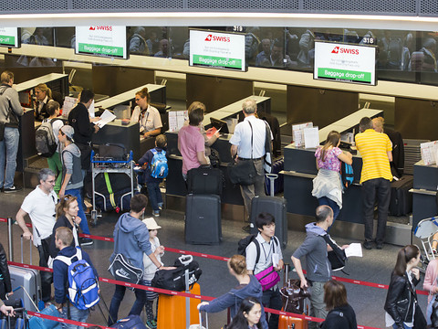Record quotidien de passagers battu dimanche à Zurich