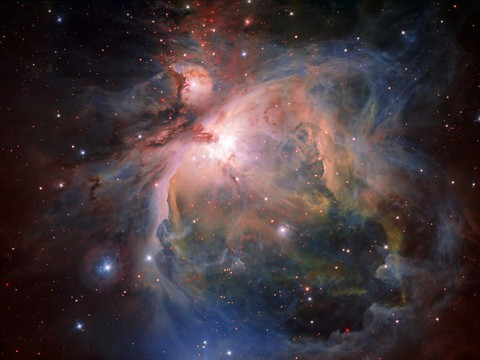 Une image de la grande nébuleuse d'Orion et ses 