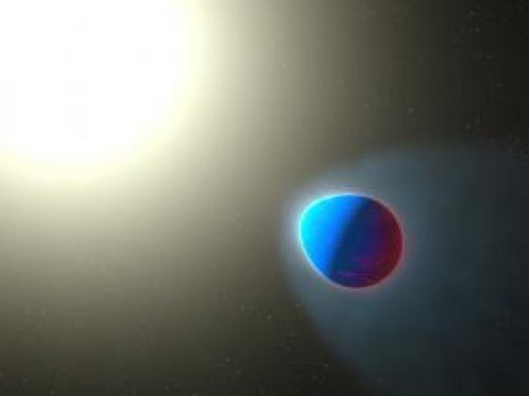 Première détection de la stratosphère d’une exoplanète