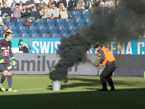 Un hooligan de 24 ans condamné à la prison ferme au TPF