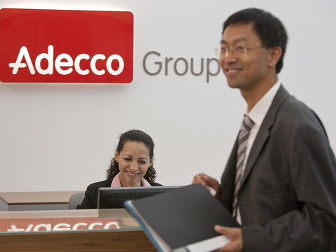 Adecco améliore son chiffre d'affaires de 5% au 2e trimestre