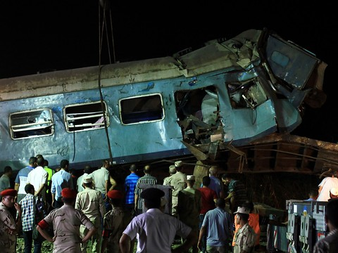 Plus de quarante morts dans un accident de trains près d'Alexandrie