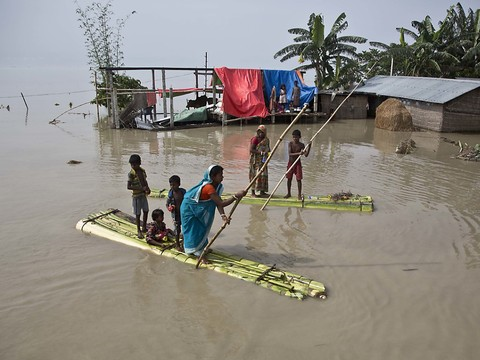 Inondations en Inde, Népal et Bangladesh: au moins 221 morts