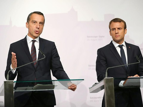 Le président Macron fait avancer à l'Est son combat sur le travail détaché