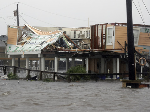 L'ouragan Harvey provoque des inondations 