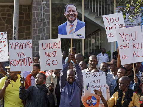 Election présidentielle au Kenya: HRW dénonce la 