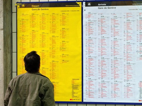 Les usagers pourront continuer de feuilleter l'horaire sur papier