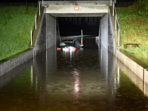 Suisse orientale: trois jours de pluie presque sans interruption