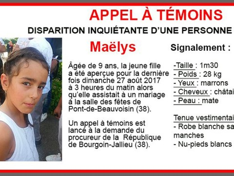 Enfant disparue: premiers aveux du suspect