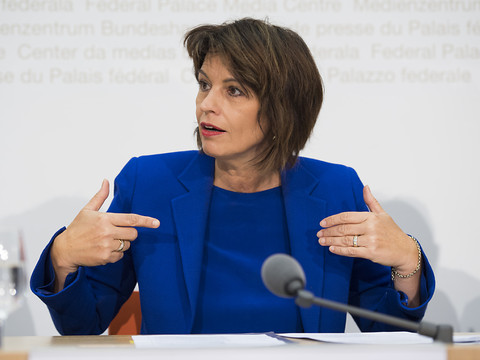Pour Doris Leuthard, la retraite à 67 ans n'est pas une solution