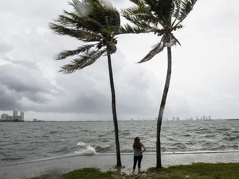 La Floride déjà sous le souffle de l'ouragan d'Irma